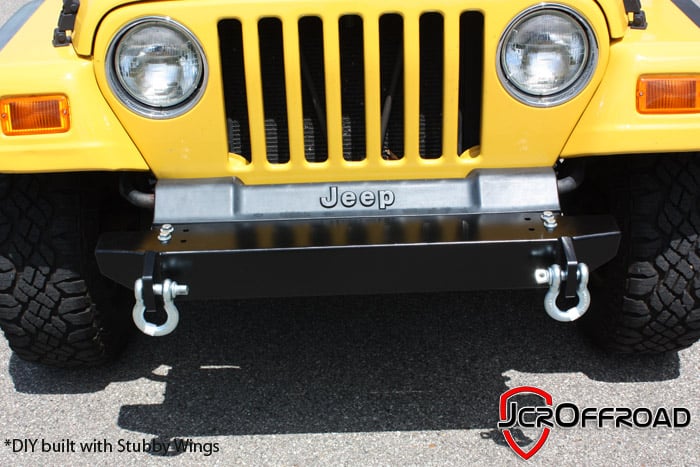 JcrOffroad: DIY Jeep Bumper | Front | Jeep Wrangler TJ, LJ, YJ, CJ7 (76-06)