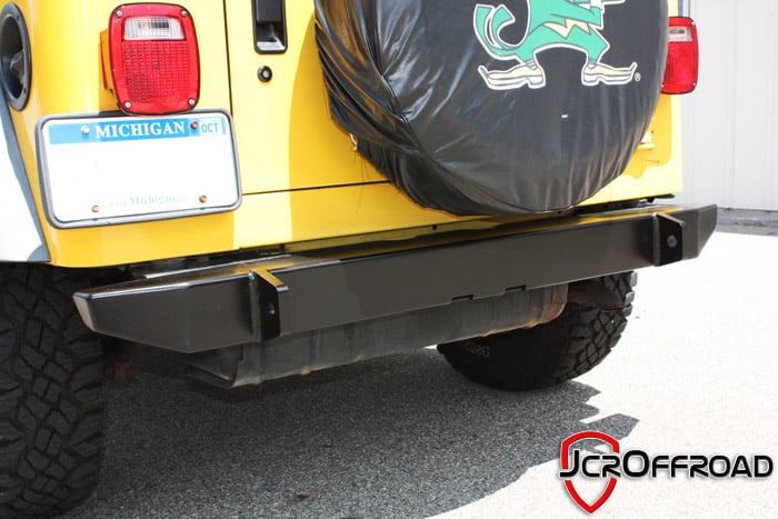 JcrOffroad: DIY Jeep Bumper | Rear | Jeep Wrangler TJ, LJ, YJ, CJ7 (76-06)