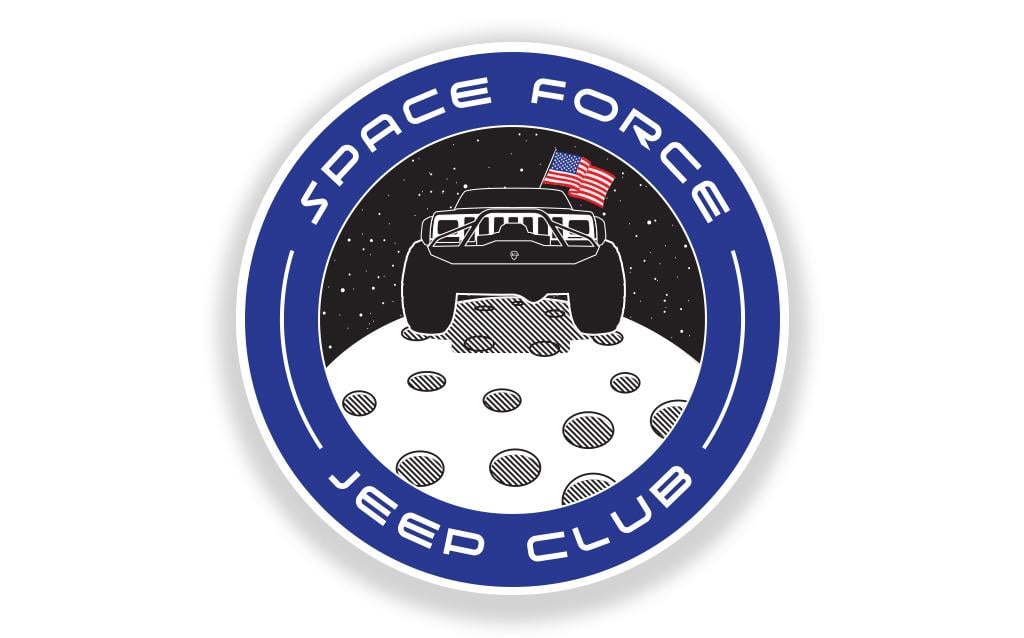 Space Force Jeep Club | Sticker