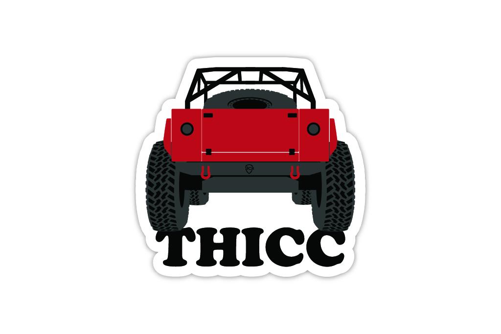 Thicc Sticker