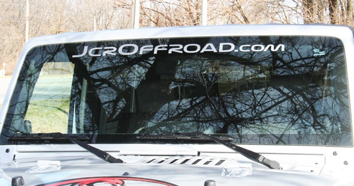 JcrOffroad Windshield Banners