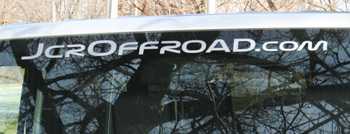 JcrOffroad Windshield Banners