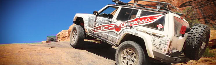The parts on JcrOffroad's Project RealHawk