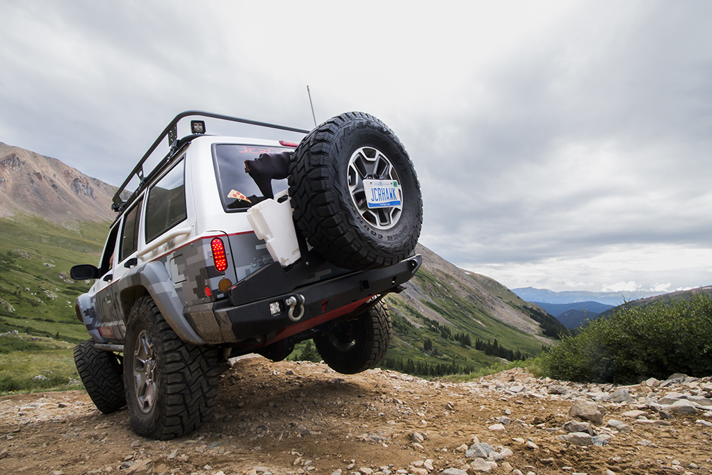 jeep xj rear travel