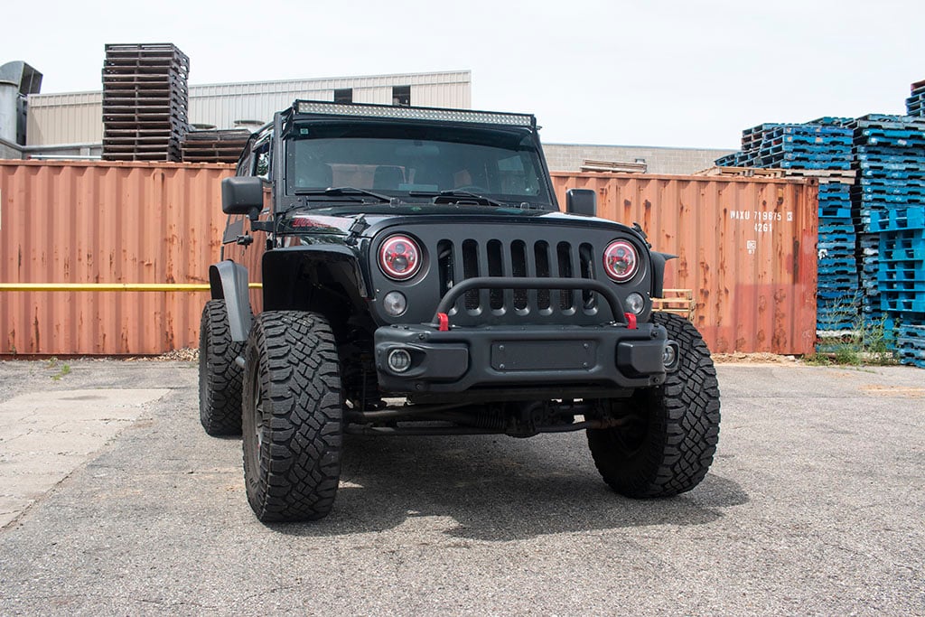 Bumper Bolt-on Bull Bar | Jeep Wrangler JK Hardrock (2013-2018)