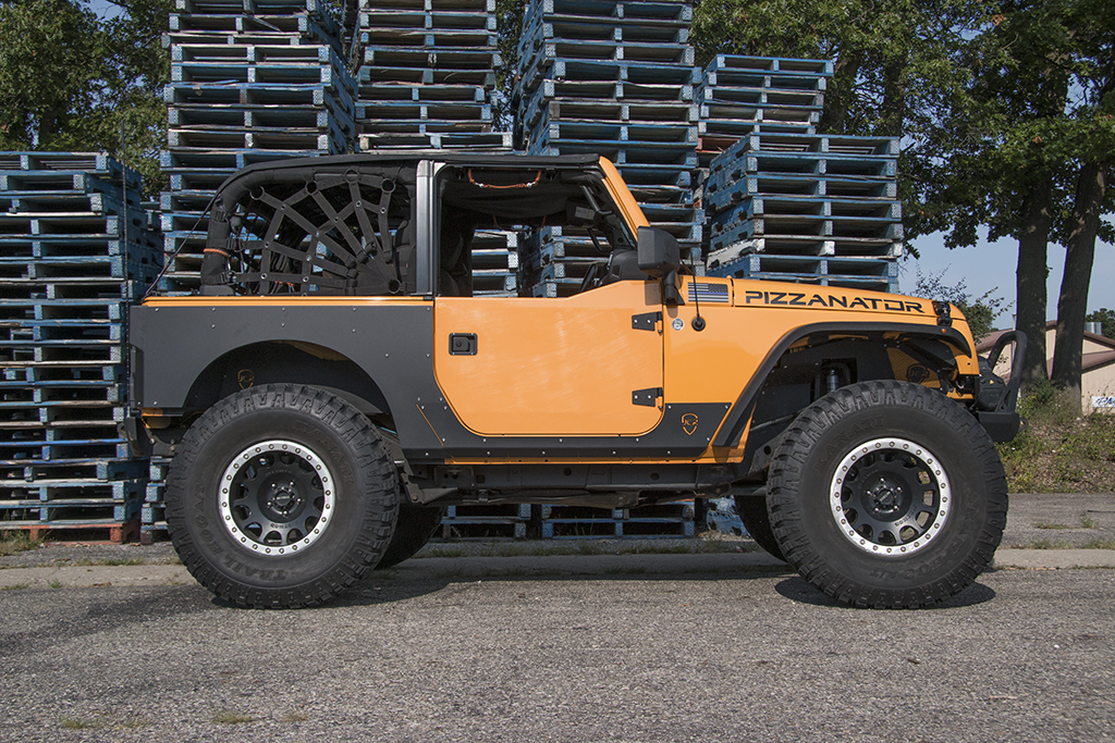 JcrOffroad JK Rear Corner Armor Jeep Wrangler 2dr & 4dr (0718)