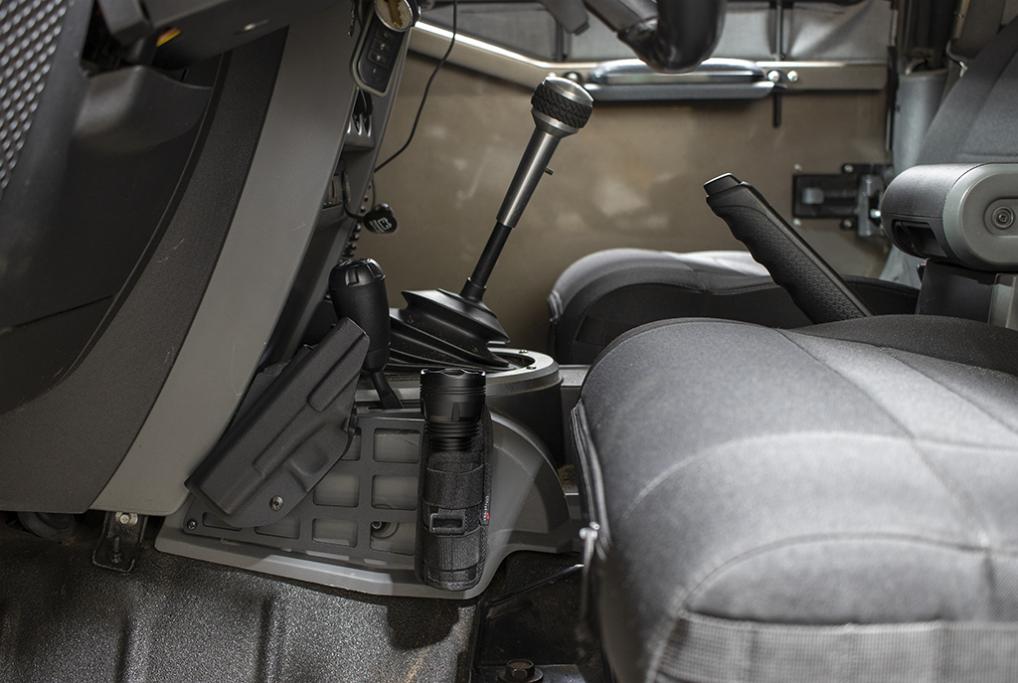 JK Center Console MOLLE Panel | Jeep Wrangler (07-18)