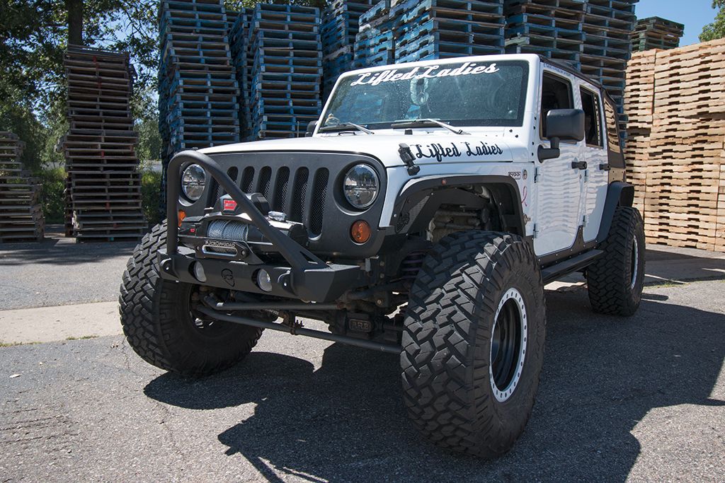 JcrOffroad JK Front Bumper Dagger Frame Chop Jeep Wrangler (0718)