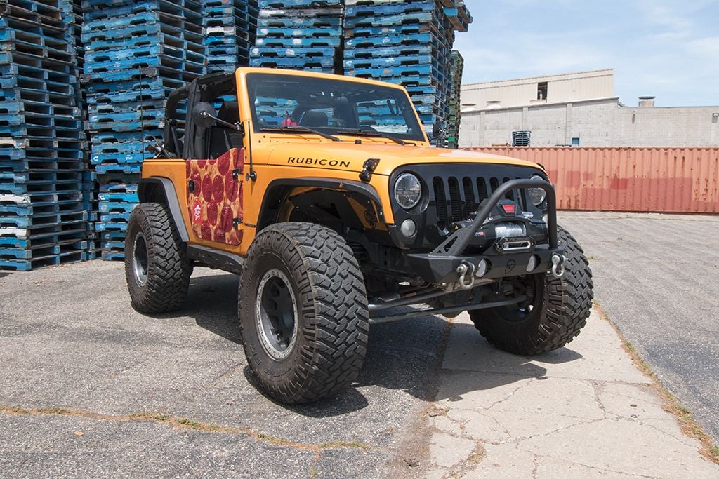Frame Chop Front Bumper | Dagger  | Jeep Wrangler (2007-18)