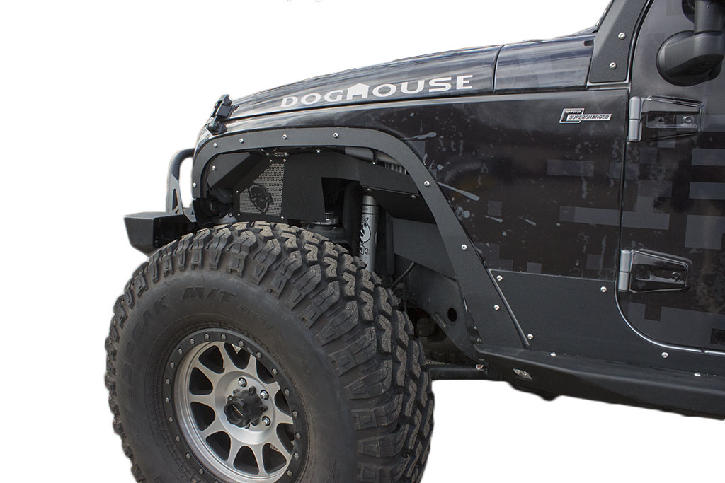 JcrOffroad JK Fender Delete Kit Front Premium Jeep Wrangler (0718)