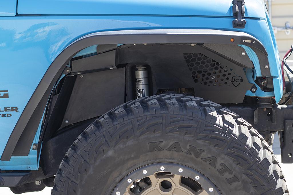 JcrOffroad: JK Inner Fender Kit | Front | Jeep Wrangler (07-18)