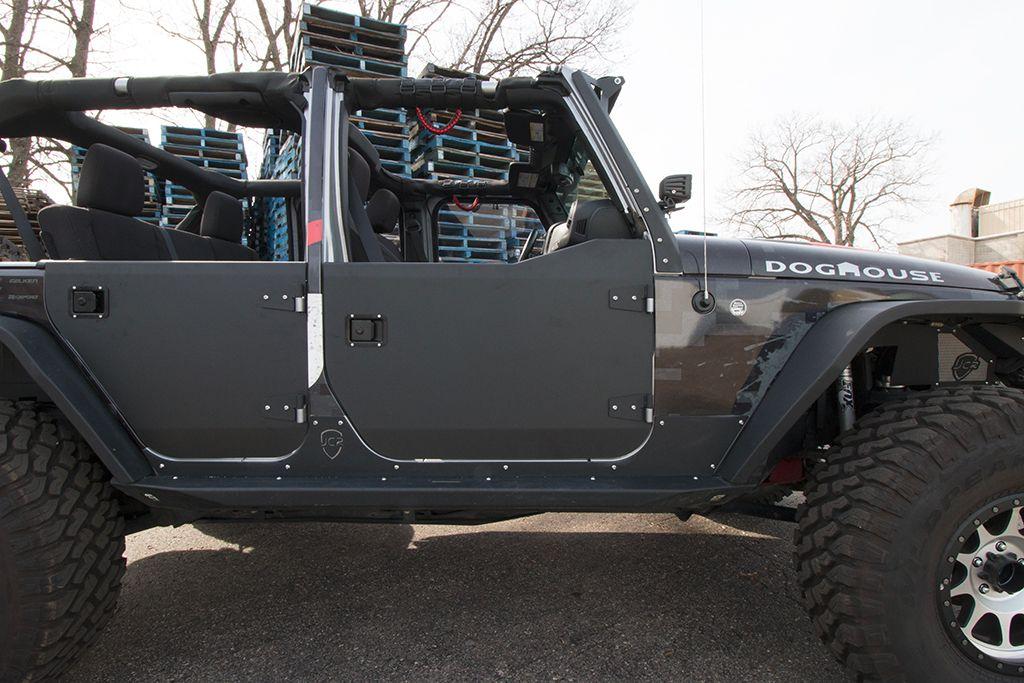 JK Half Doors | Front | Crusader Trail Doors | Jeep Wrangler (07-18)