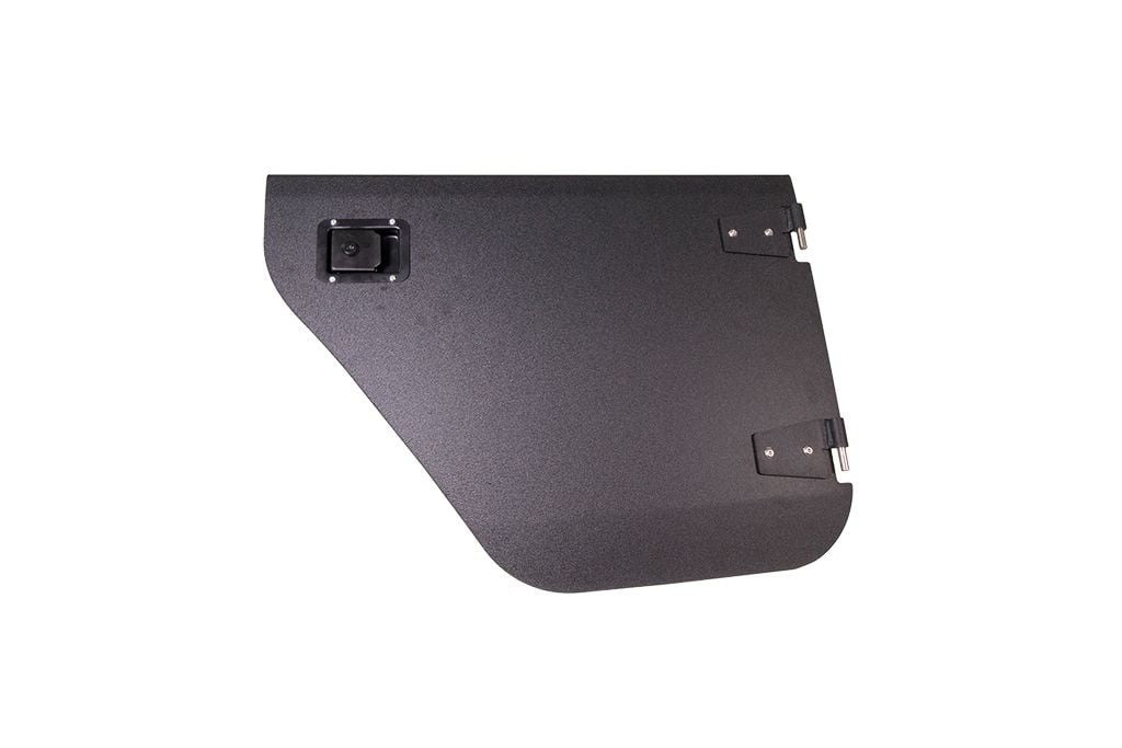 Aluminum Half Doors | Rear | Crusader Trail Doors | Jeep Wrangler JKU (2007-18)