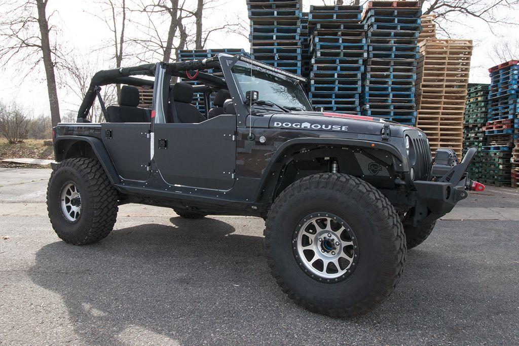 JK Half Doors | Front | Crusader Trail Doors | Jeep Wrangler (07-18)