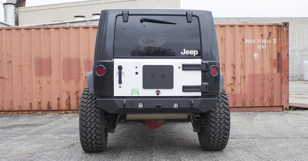 JK Rear Bumper | Dagger Stubby | Jeep Wrangler (07-18)