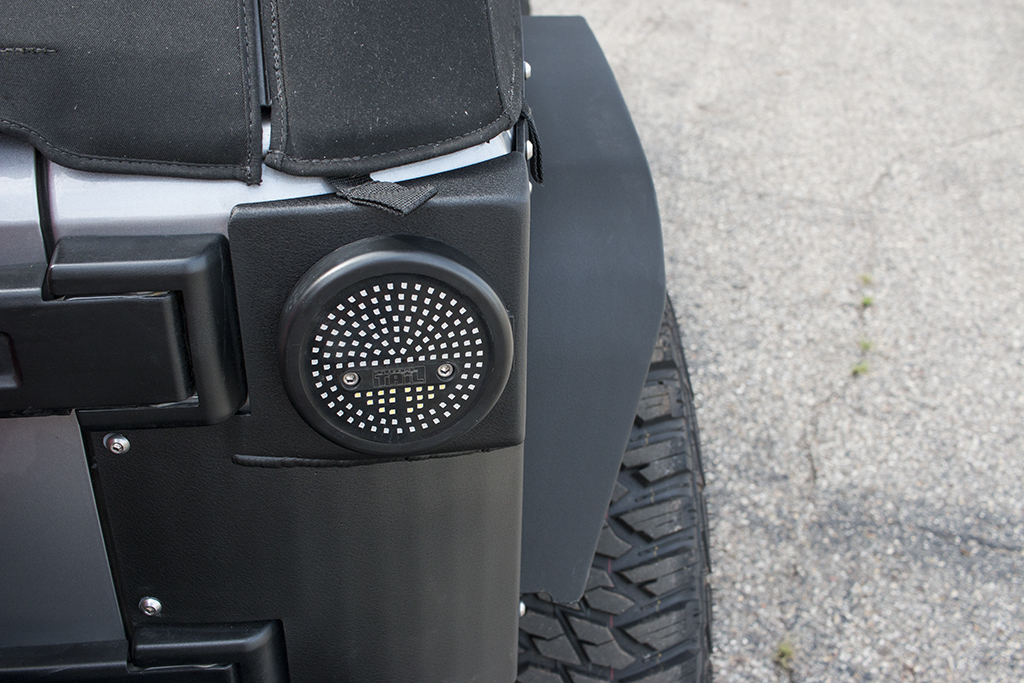 JcrOffroad JK Rear Corner Armor Jeep Wrangler 2dr & 4dr (0718)