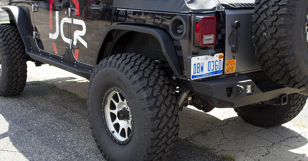 JK Fender Flares Rear Mauler Narrow Jeep Wrangler (0718) JcrOffroad
