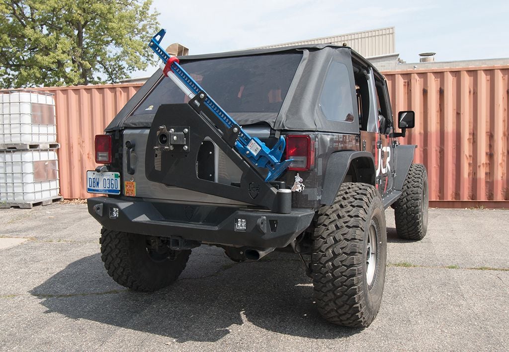 Shield Tire Carrier Hi-lift Mount | Jeep Wrangler JL (2018+)
