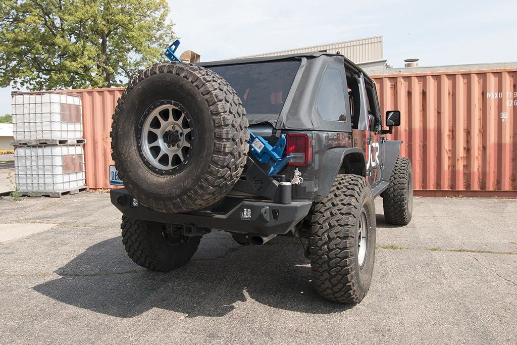 Shield Tire Carrier Hi-lift Mount | Jeep Wrangler JL (2018+)