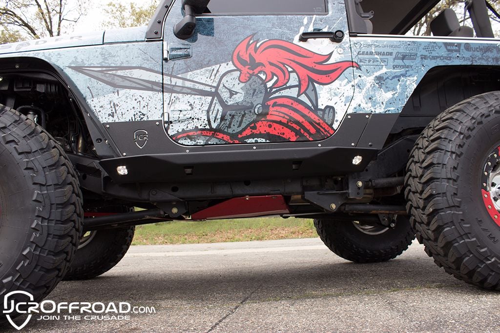 Boatside Rocker Guards | Crusader | 2 Door Jeep Wrangler (2007-18)