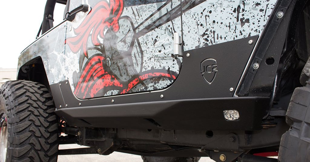 Boatside Rocker Guards | Crusader | 2 Door Jeep Wrangler (2007-18)