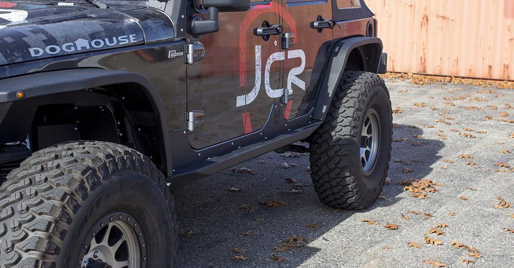 JKU Rock Sliders | Crusader | 4 Door Jeep Wrangler (07-18)