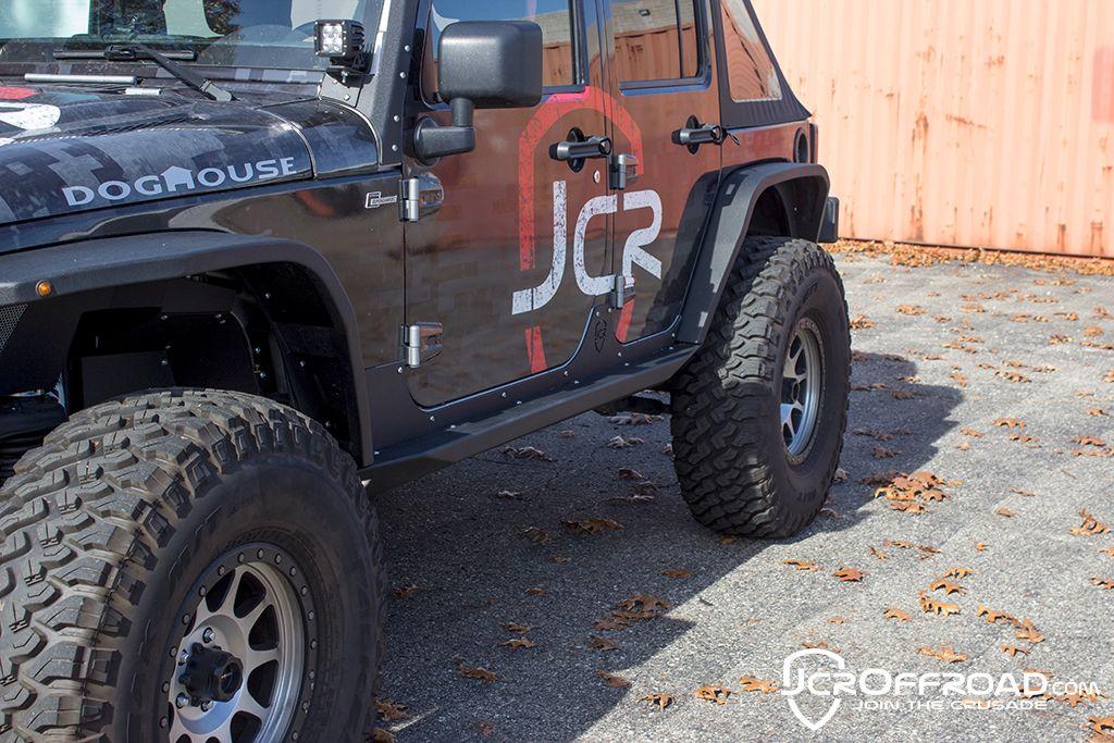JKU Rock Sliders | Crusader | 4 Door Jeep Wrangler (07-18)