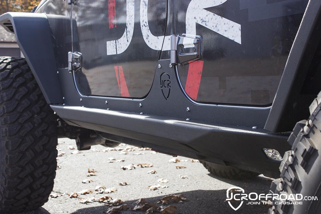 JcrOffroad: JKU Rock Sliders | Crusader | 4 Door Jeep Wrangler (07-18)