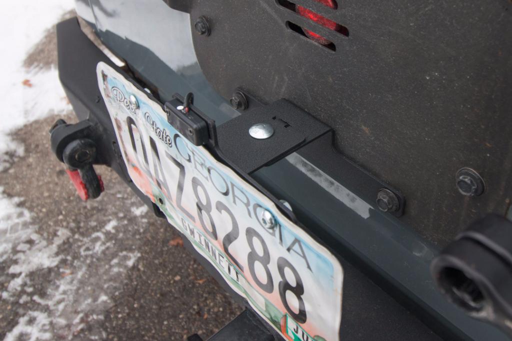 JcrOffroad Jeep Gas Can Holder Rotopax Trailgate Plate Jeep