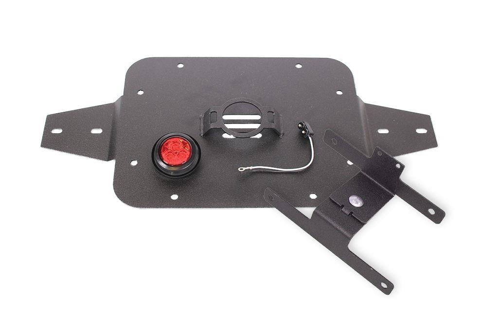 JcrOffroad: Jeep Gas Can Holder | Rotopax Trailgate Plate | Jeep Wrangler JK  (07-18)