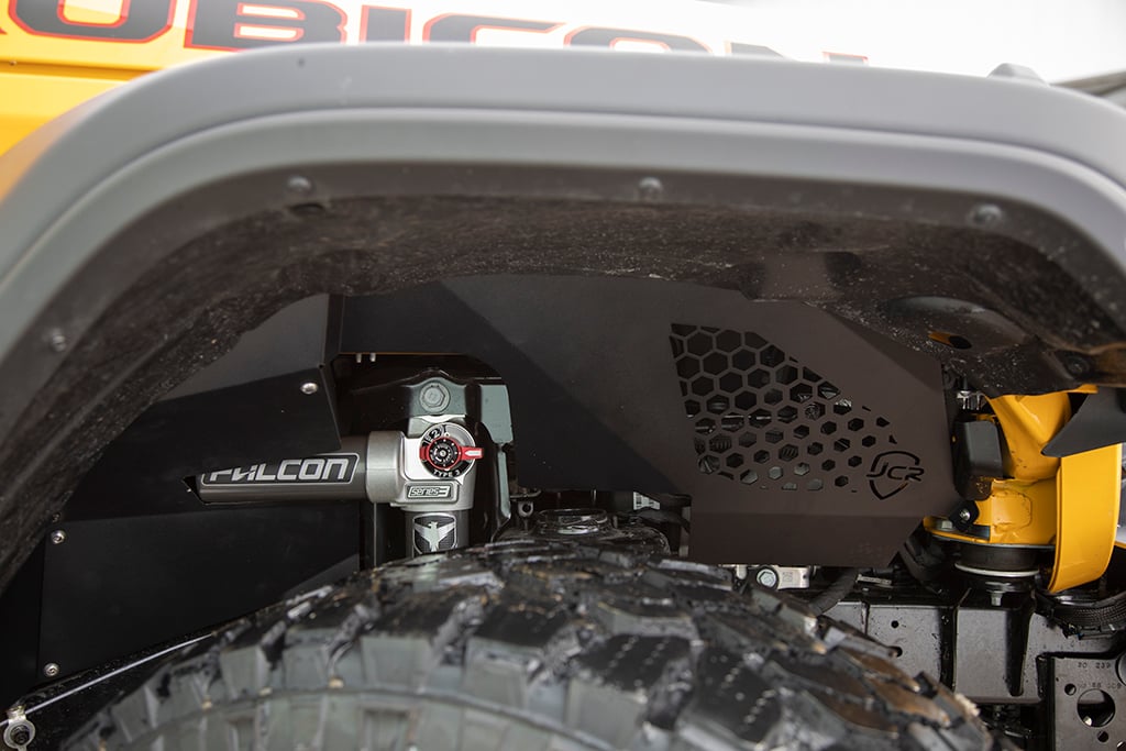 JcrOffroad JL/JT Falcon Shock Inner Fender Kit Front 2018+ Jeep