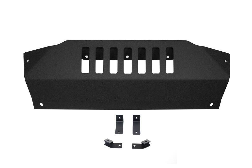 JcrOffroad JL Wrangler Steel Bumper Skid Plate 2018+ Jeep Wrangler