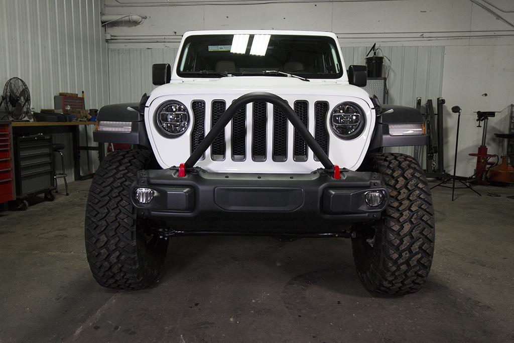 JcrOffroad: Steel Bumper Stinger Tube - JL Wrangler JT Gladiator