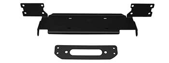 JL Wrangler Steel Bumper Winch Plate | 2018+ Jeep Wrangler and Gladiator