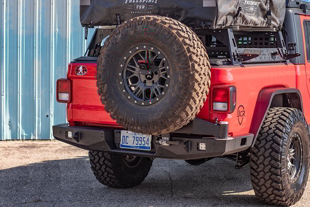 Adventure Carrier | Rear Bumper Swing-out