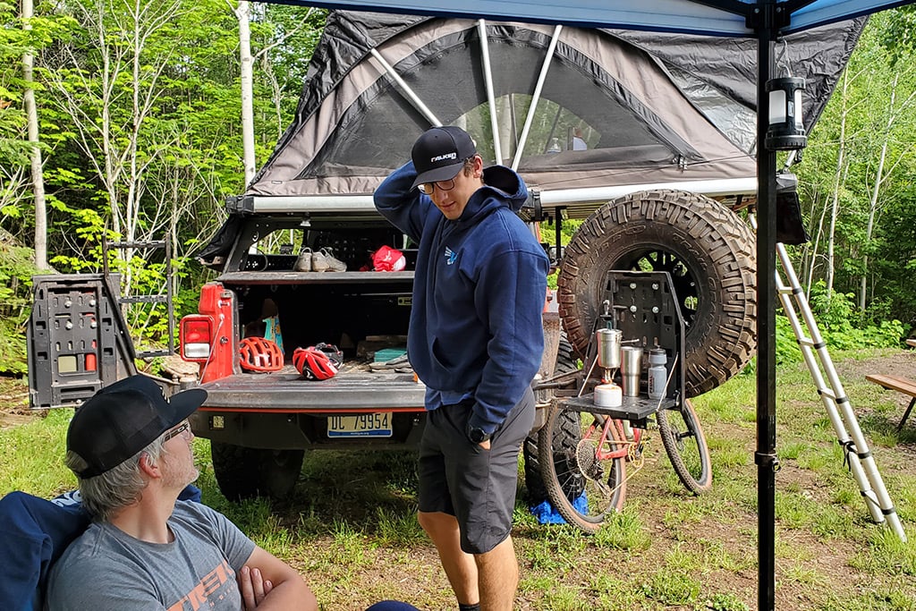 Fold Down Table | Adventure Carrier