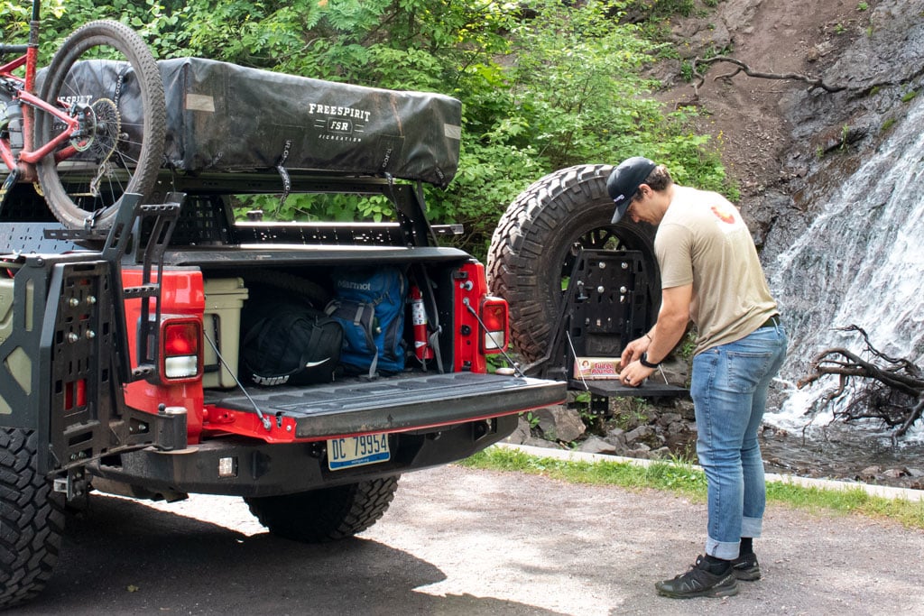 Fold Down Table | Adventure Carrier