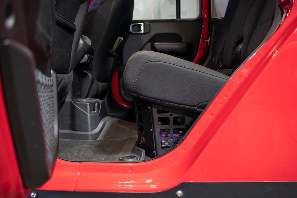 JT Underseat MOLLE Storage Basket | Jeep Gladiator (2020+)