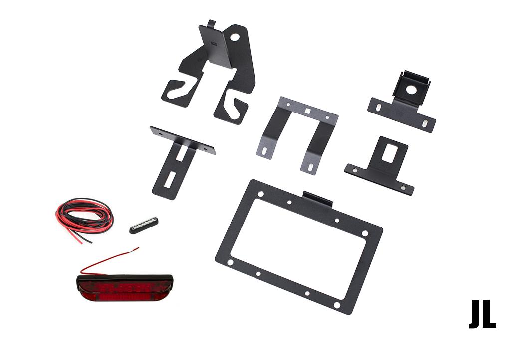 License Plate Relocation | Spare Tire Mount