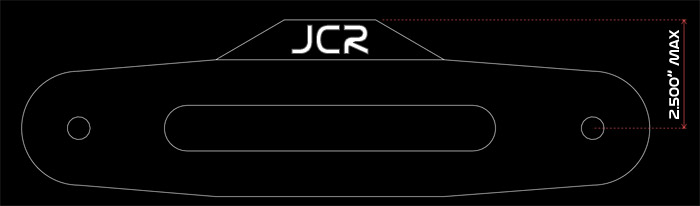 Winch Fairlead Light Bracket | Dual Lights