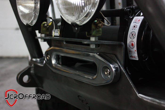 Winch Fairlead Light Bracket | Dual Lights