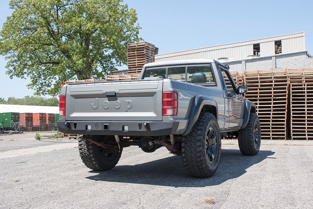 JcrOffroad Jeep MJ Rear Crusader Bumper Jeep Comanche JcrOffroad Jeep MJ Rear Crusader Bumper Jeep Comanche
