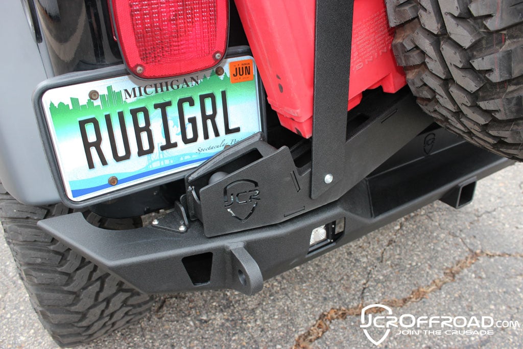 CJ7 Rear Bumper Tire Carrier