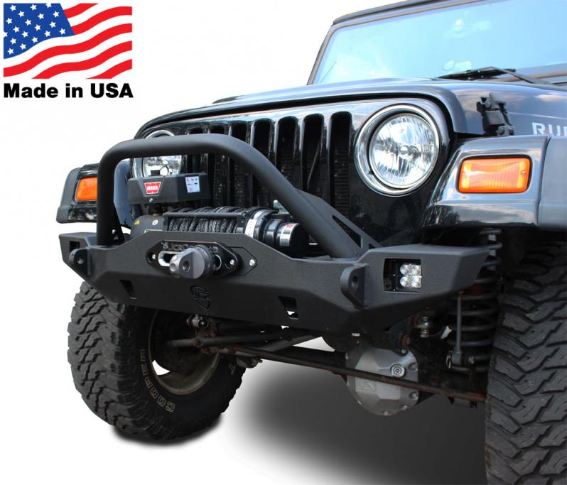 Wrangler Front Bumper | Crusader Mid-Width | Jeep TJ/LJ (97-06)