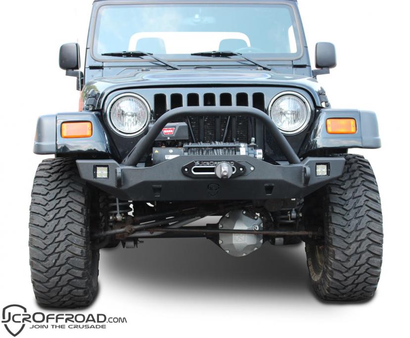 Wrangler Front Bumper | Crusader Mid-Width | Jeep TJ/LJ (97-06)