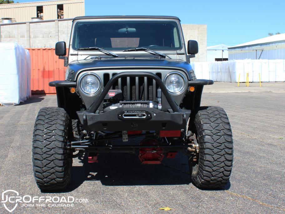 JcrOffroad: Wrangler Front Bumper | Mauler Stubby | Jeep TJ/LJ (97-06)