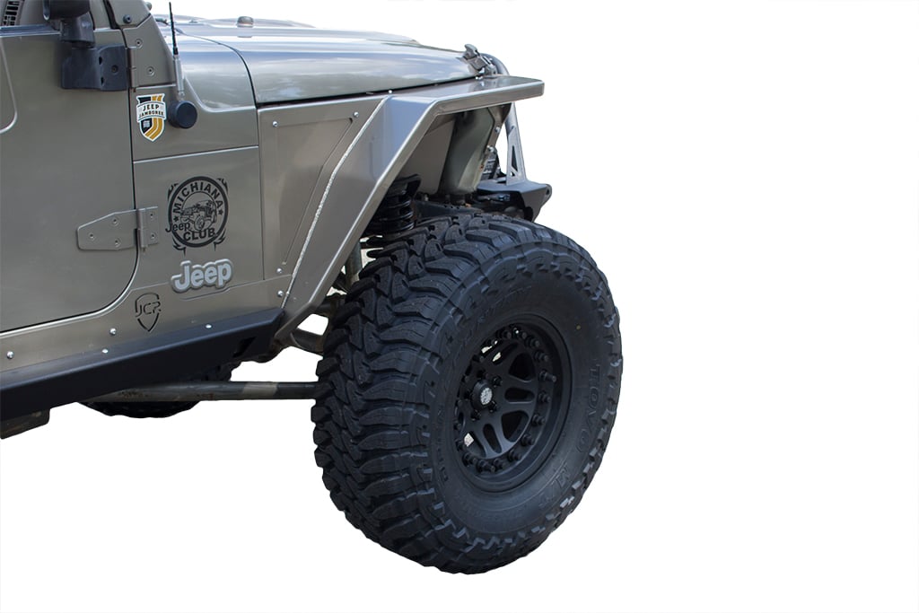 Jeep HiLine Fenders Steel or Aluminum Front Vanguard Wide Jeep