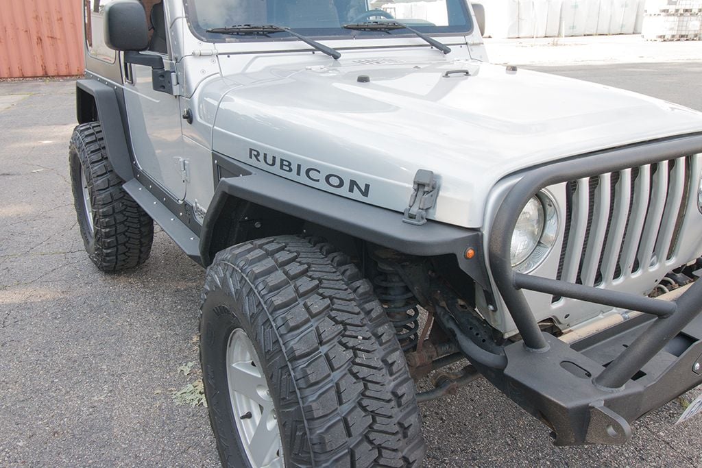 Jeep Tube Fenders | Front Crusader Mid-Width | Jeep Wrangler TJ, LJ, YJ (87-06)