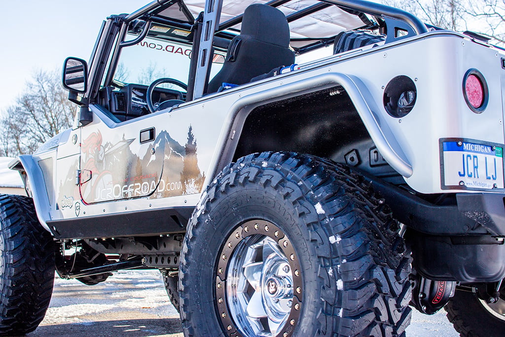 Wrangler Rock Sliders | Crusader | Jeep TJ/LJ (97-06)