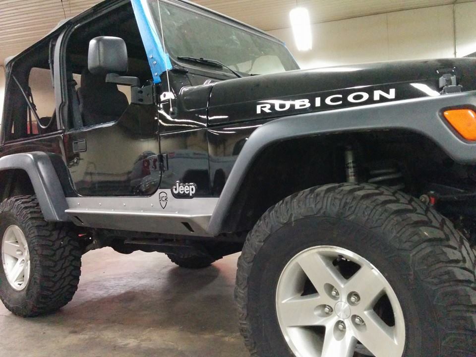 Wrangler Rock Sliders | Crusader | Jeep TJ/LJ (97-06)